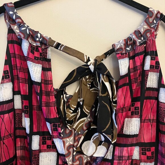 Marni Halter Mixed Prints Dress - Picture 6 of 9